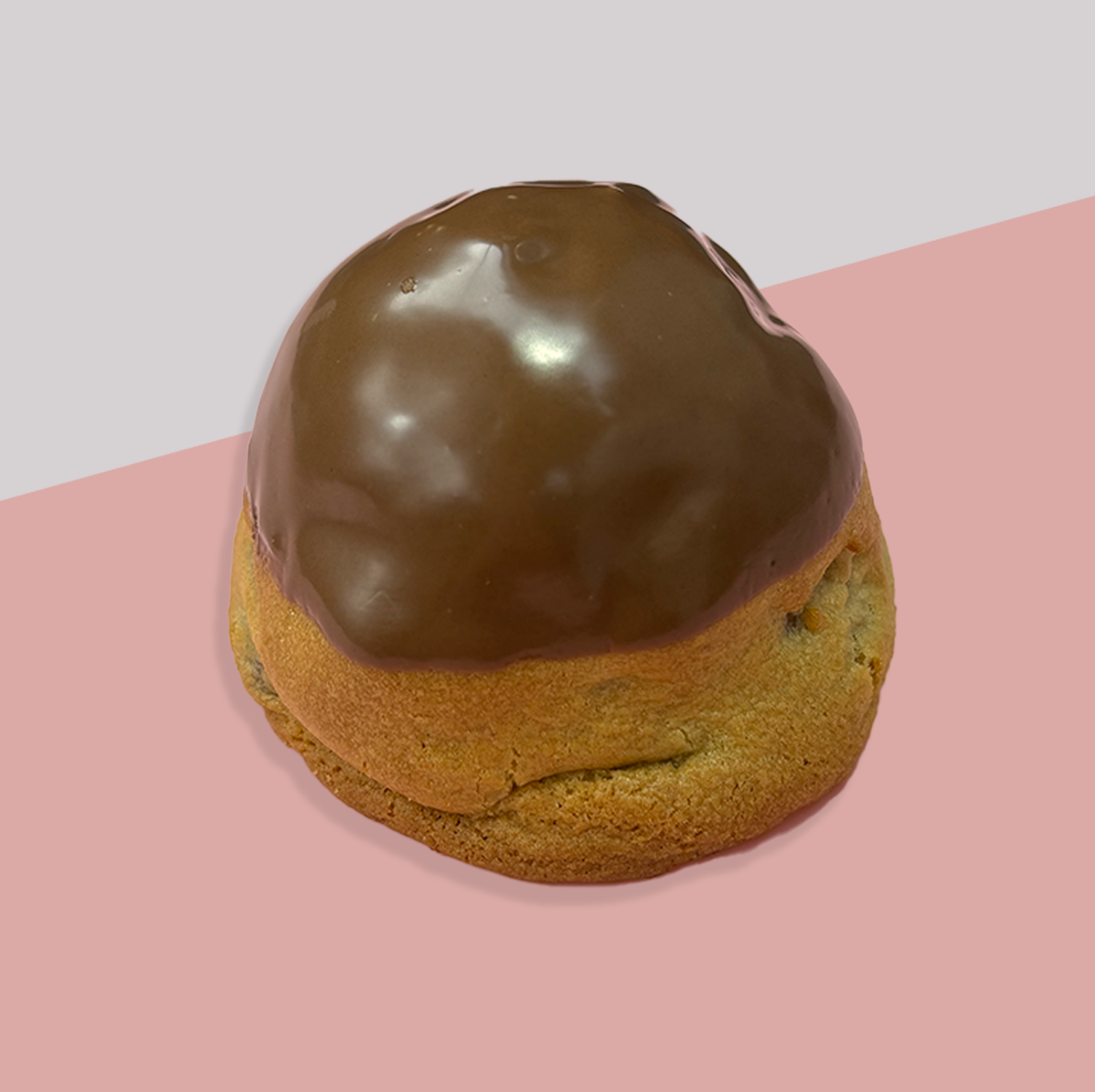 Chocolate Teacake Stuffed Cookie