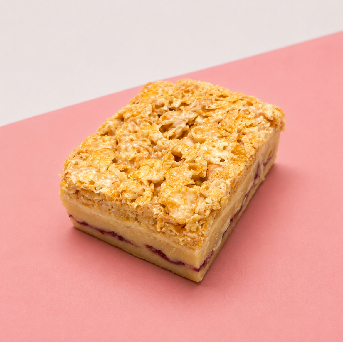White Chocolate Cornflake Blondie
