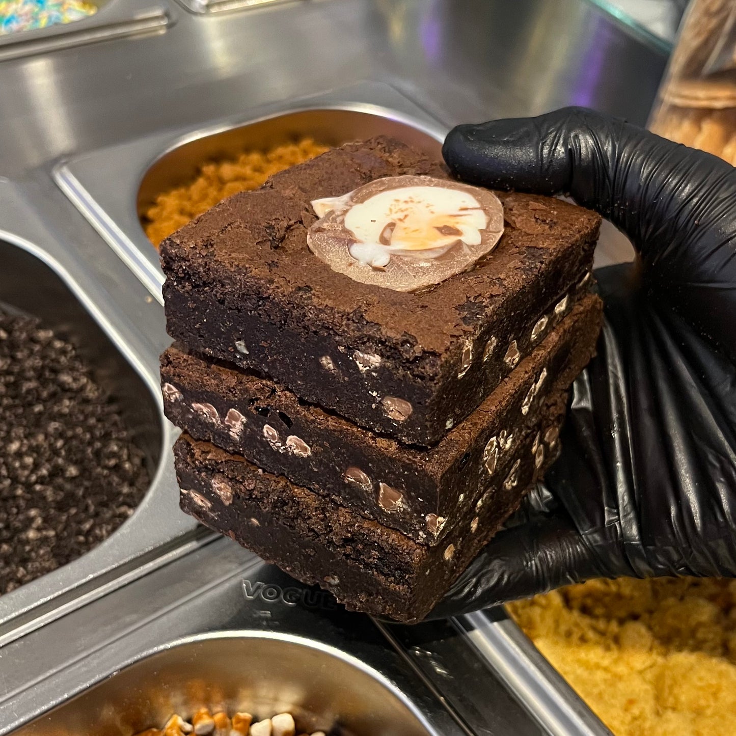 Creme Egg Brownie