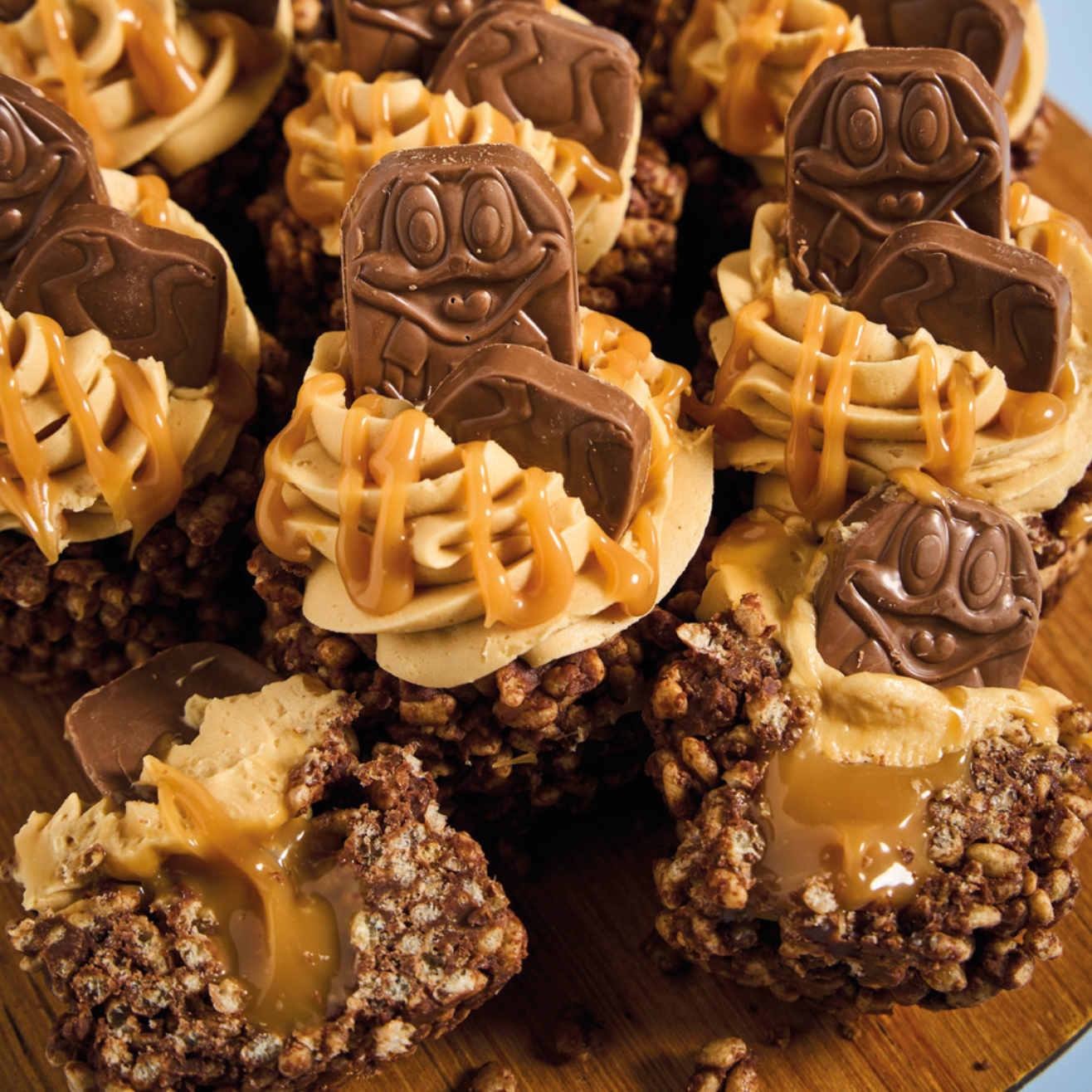 Caramel Freddo Crispy Muffins Recipe - Digital Download