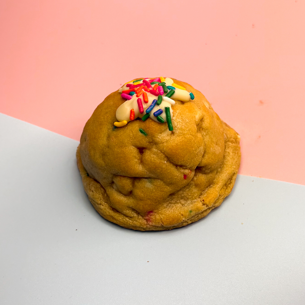 Birthday Cake Stuffed Cookie