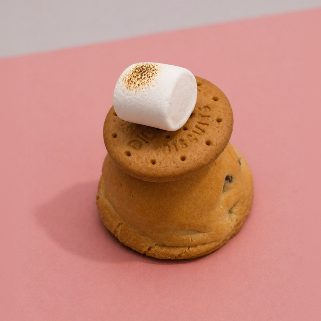 Smores Stuffed Cookie