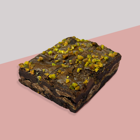 Pistachio & Nutella Brownie