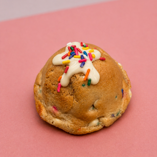 Birthday Cake Stuffed Cookie