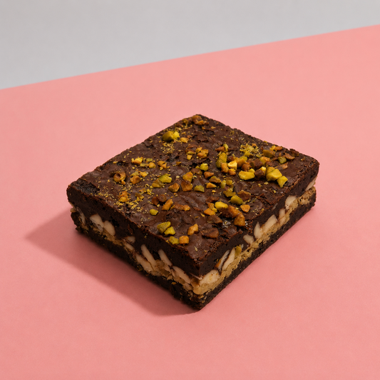 Pistachio & White Chocolate Brownie