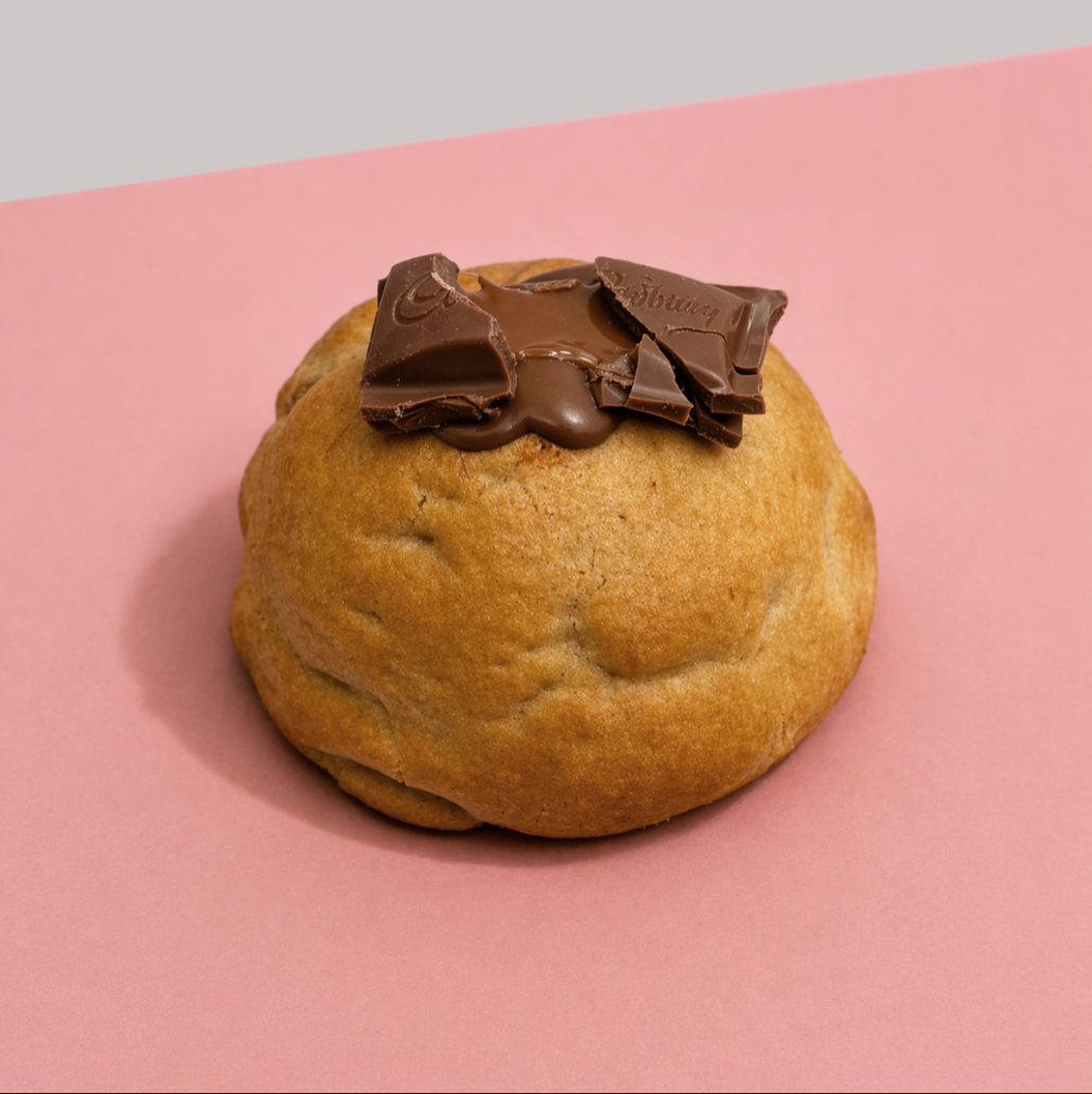Cadbury's Caramel Stuffed Cookie