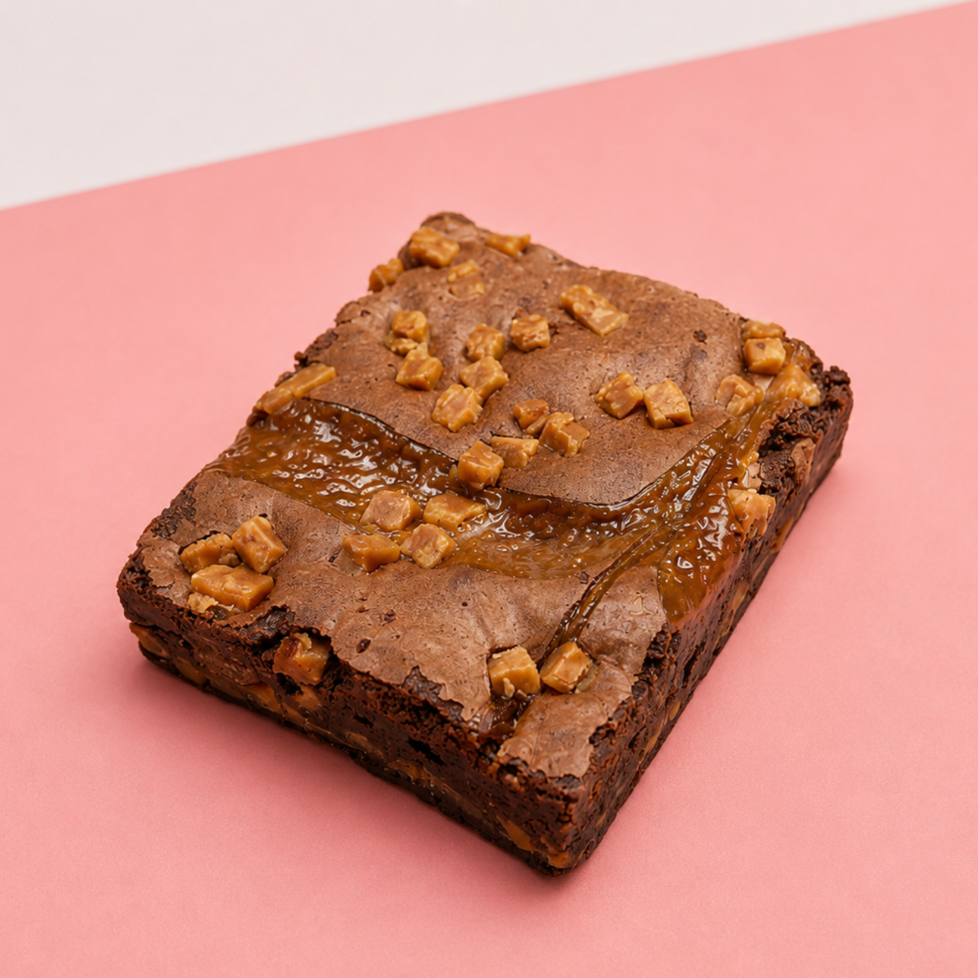 Caramel Fudge Brownie