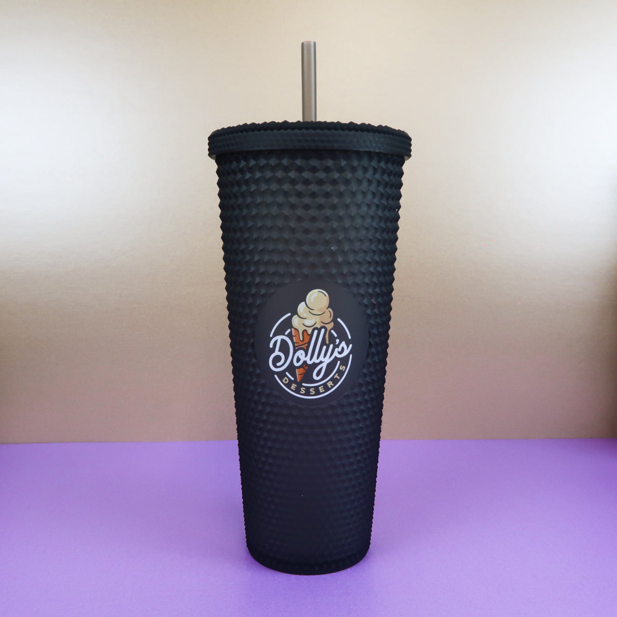 24oz Reusable Studded Tumbler