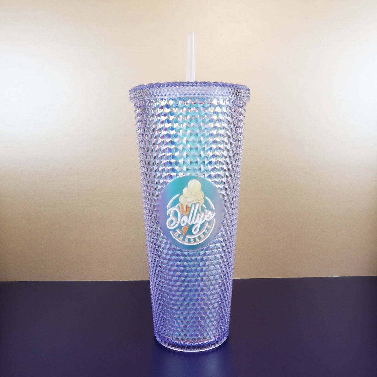 24oz Reusable Studded Tumbler