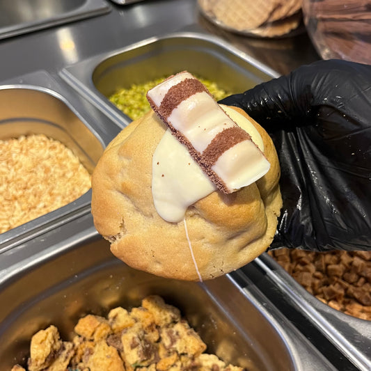 White Bueno Stuffed Cookie