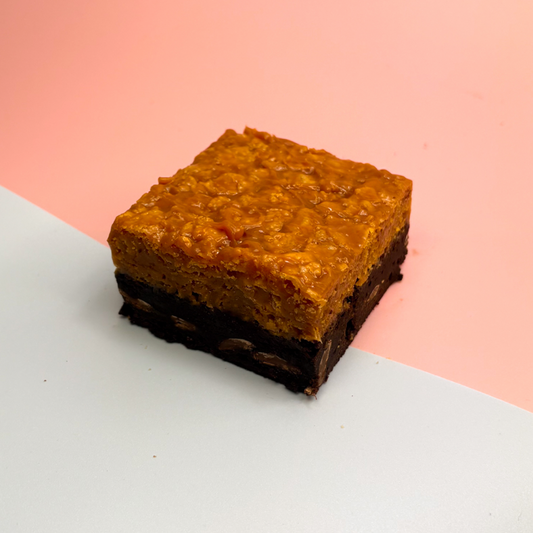 Caramel Cornflake Brownie