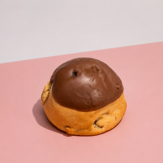 Chocolate Teacake Stuffed Cookie