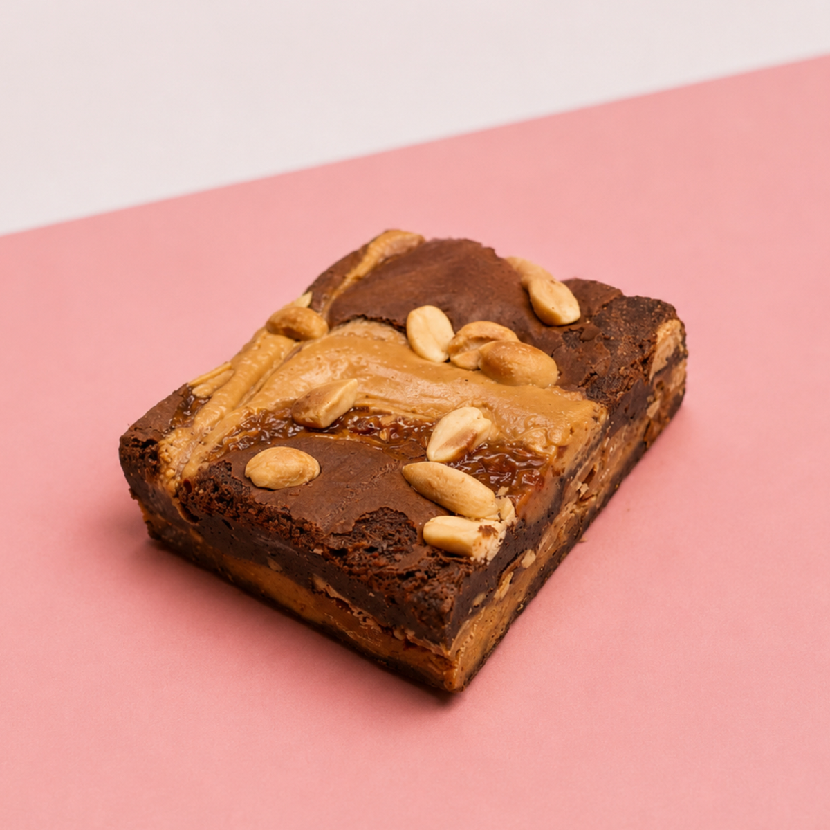 Peanut Butter Caramel Brownie
