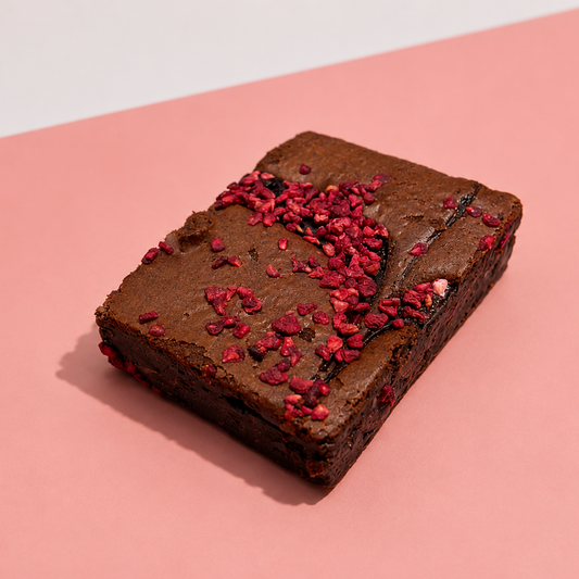 Raspberry & Dark Chocolate Brownie